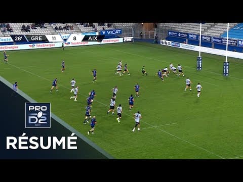 HIGHLIGHTS | FC Grenoble Rugby vs Provence Rugby