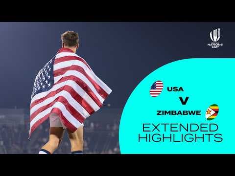 HIGHLIGHTS | USA vs Zimbabwe
