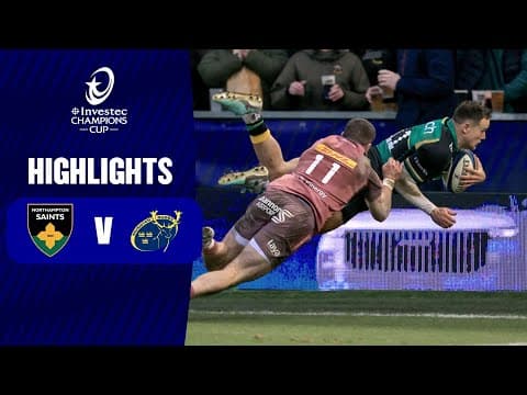 Northampton 34 - 32 Munster