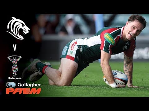 HIGHLIGHTS | Leicester Tigers vs Harlequins
