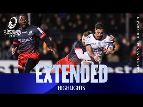 HIGHLIGHTS | Saracens vs Stade Toulousain