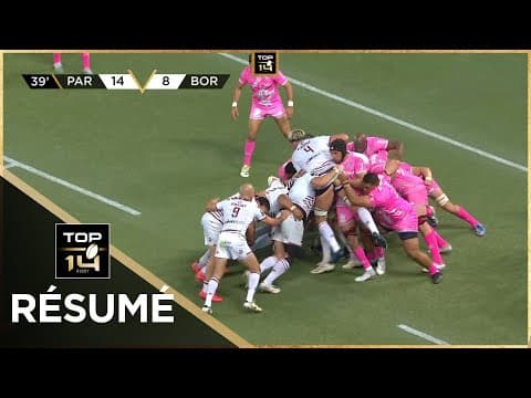 Stade Français Paris 22-18 Union Bordeaux Bègles