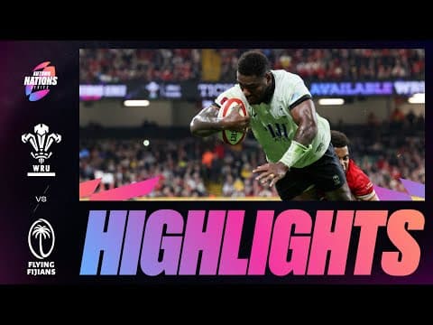 Wales 19 - 24 Fiji