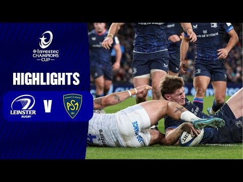 Leinster 15 - 7 Clermont