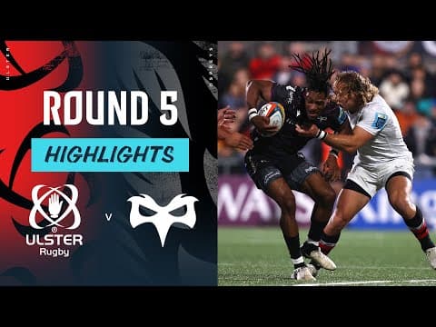 Ulster Rugby 36-12 Ospreys