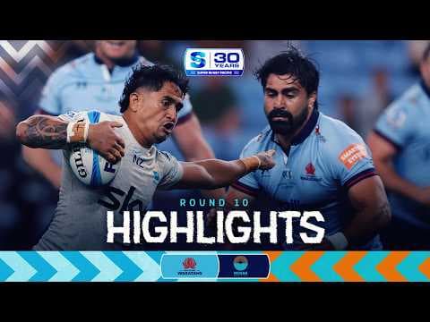 HIGHLIGHTS | Waratahs vs Moana Pasifika