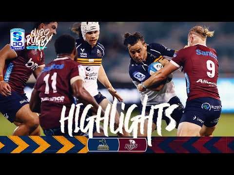 HIGHLIGHTS | Brumbies vs Queensland Reds