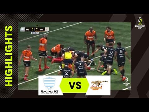HIGHLIGHTS | Racing 92 vs Cheetahs