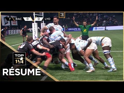 Racing 92 25 - 25 Lyon