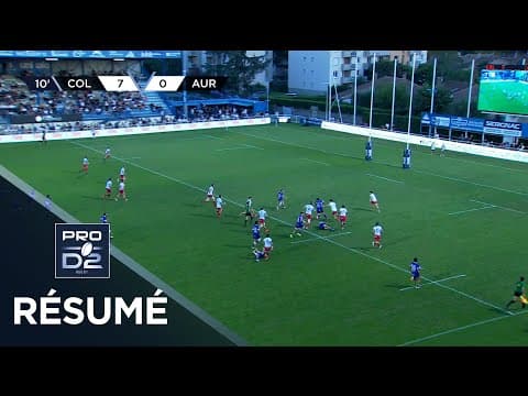 HIGHLIGHTS | Colomiers Rugby vs Stade Aurillacois