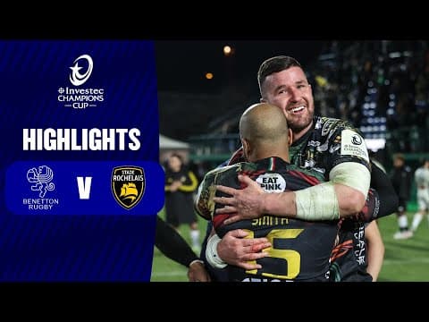 Benetton 32 - 25 Stade Rochelais