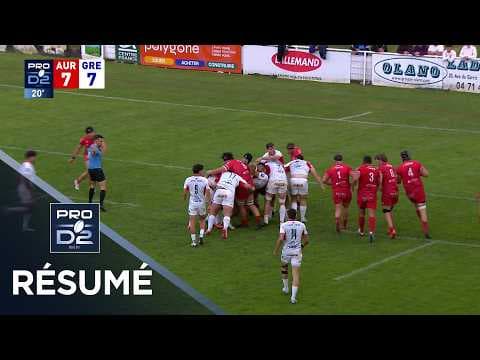 HIGHLIGHTS | Stade Aurillacois vs FC Grenoble Rugby