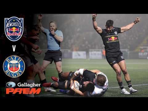 HIGHLIGHTS | Newcastle Red Bulls vs Bath Rugby