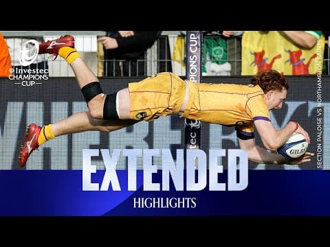 HIGHLIGHTS | Section Paloise vs Northampton Saints