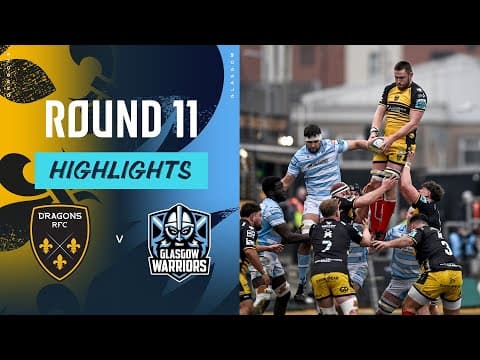 Dragons 20 - 45 Glasgow