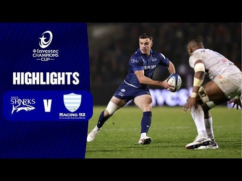Sharks 29 - 7 Racing 92
