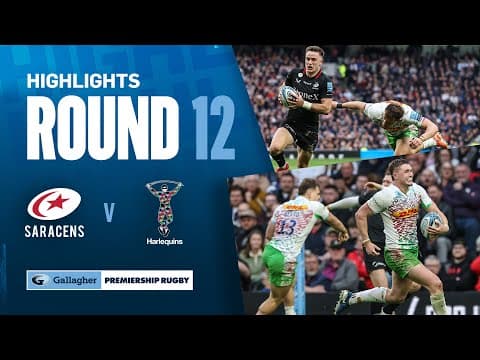 Saracens 12 - 23 Harlequins