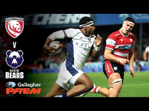 HIGHLIGHTS | Gloucester Rugby vs Bristol Bears