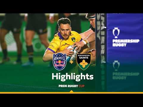 HIGHLIGHTS | Newcastle Red Bulls vs Northampton Saints