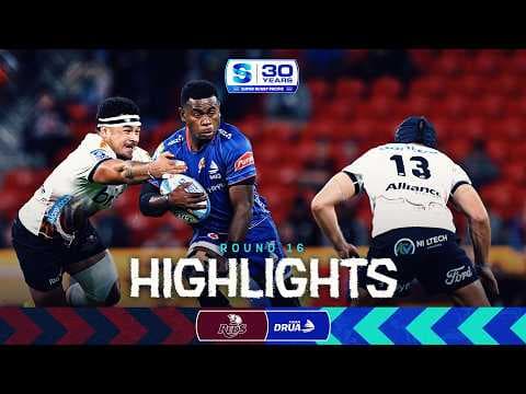 HIGHLIGHTS | Queensland Reds vs Fijian Drua