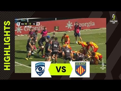 HIGHLIGHTS | Montpellier Hérault Rugby vs USA Perpignan