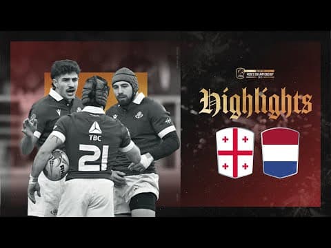 Georgia v Netherlands | Highlights | REC 25