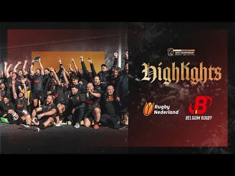 Netherlands v Belgium | RWC Play-Off | REC 25