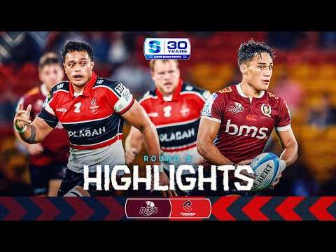 HIGHLIGHTS | Queensland Reds vs Crusaders