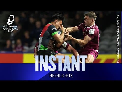 HIGHLIGHTS | Harlequins vs Sale Sharks