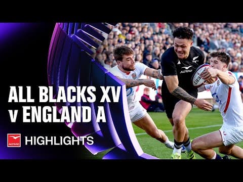 HIGHLIGHTS | England A vs All Blacks XV