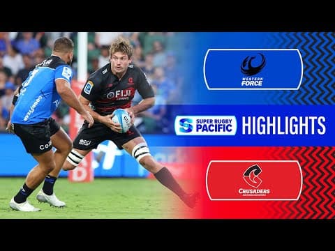 Western Force 37-15 Crusaders