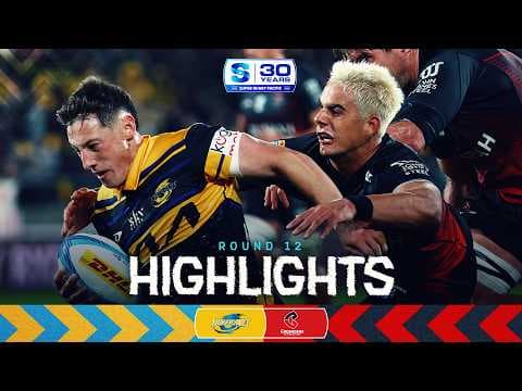 HIGHLIGHTS | Hurricanes vs Crusaders