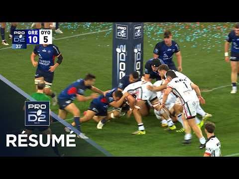 HIGHLIGHTS | FC Grenoble Rugby vs US Oyonnax