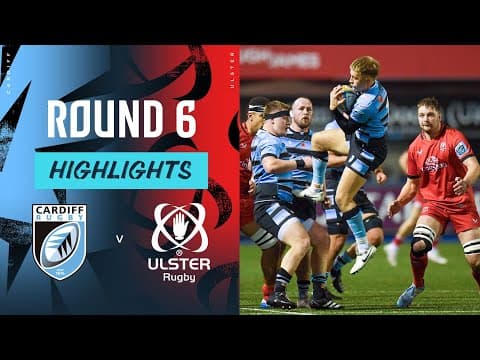 Cardiff Rugby 21-19 Ulster Rugby