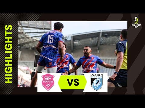 HIGHLIGHTS | Stade Français Paris vs Cardiff Rugby