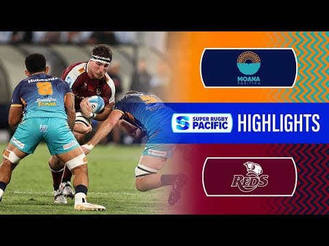 Moana Pasifika 17-14 Queensland Reds