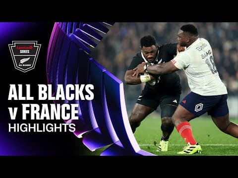 HIGHLIGHTS | New Zealand vs France