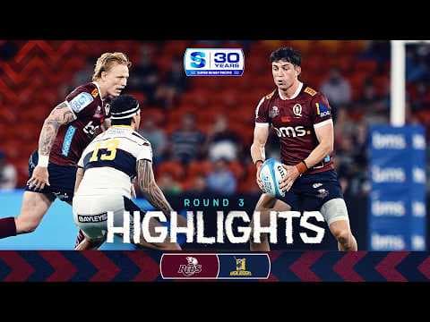 HIGHLIGHTS | Queensland Reds vs Highlanders