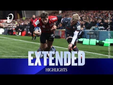 HIGHLIGHTS | Gloucester Rugby vs RC Toulon