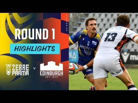 HIGHLIGHTS | Zebre Rugby vs Edinburgh Rugby