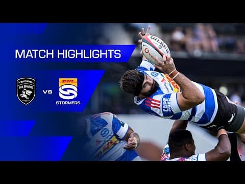 HIGHLIGHTS | Hollywoodbets Sharks vs DHL Stormers