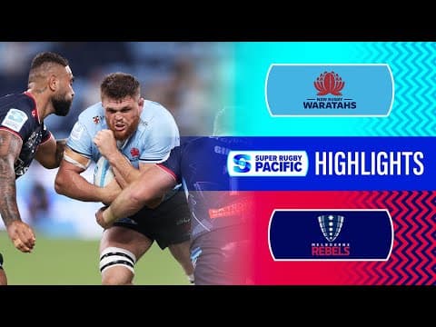 NSW Waratahs 21-27 Melbourne Rebels