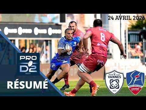 HIGHLIGHTS | RC Vannes vs Stade Aurillacois