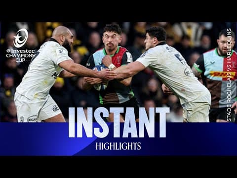 HIGHLIGHTS | Stade Rochelais vs Harlequins