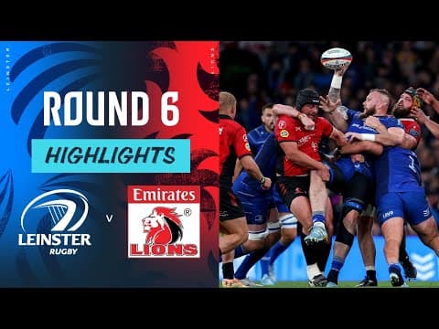Leinster 24 - 6 Lions