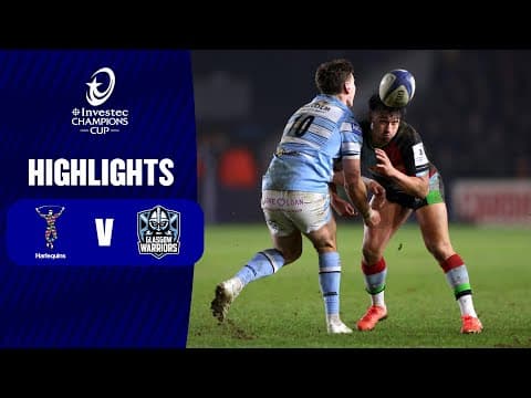 Harlequins 24 - 7 Glasgow