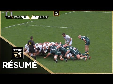 Section Paloise 40 - 38 Montpellier