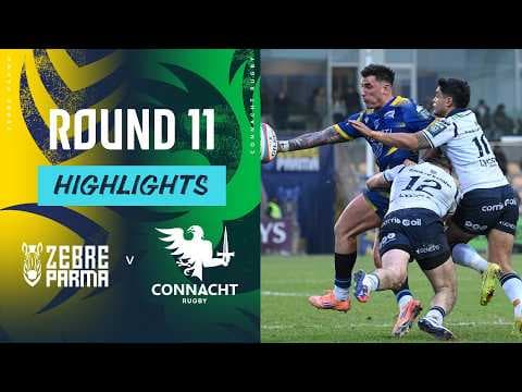 HIGHLIGHTS | Zebre Rugby vs Connacht Rugby