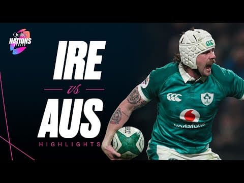HIGHLIGHTS | Ireland vs Australia