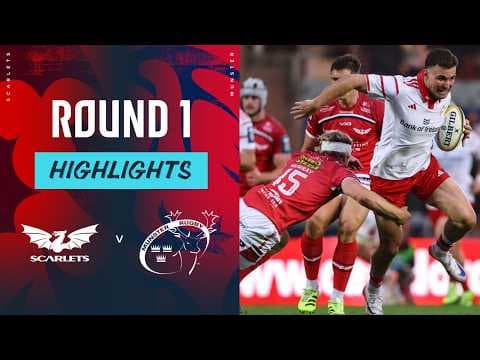 HIGHLIGHTS | Scarlets vs Munster Rugby